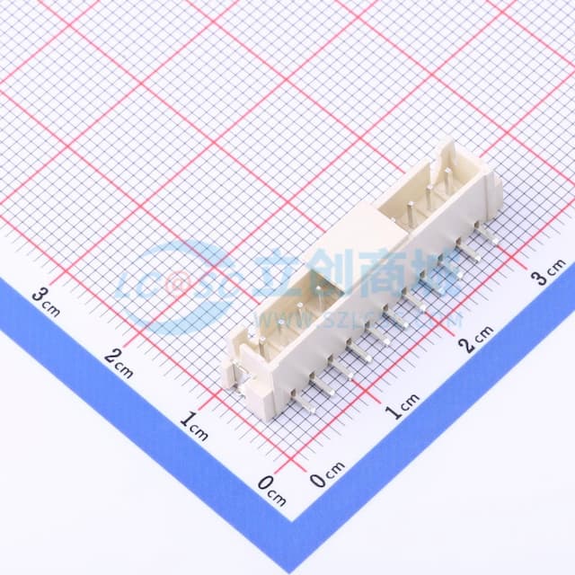 1x11P 间距:2.5mm 立贴 系列:XH实物图