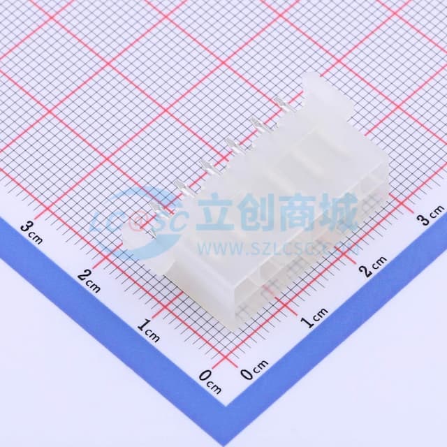 2x6P 间距:4.2mm 直插 【插件】实物图