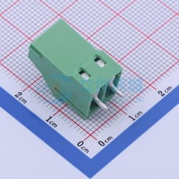 1x2P 5.08mm 直插 排数:1 每排P数:2 【插件】缩略图