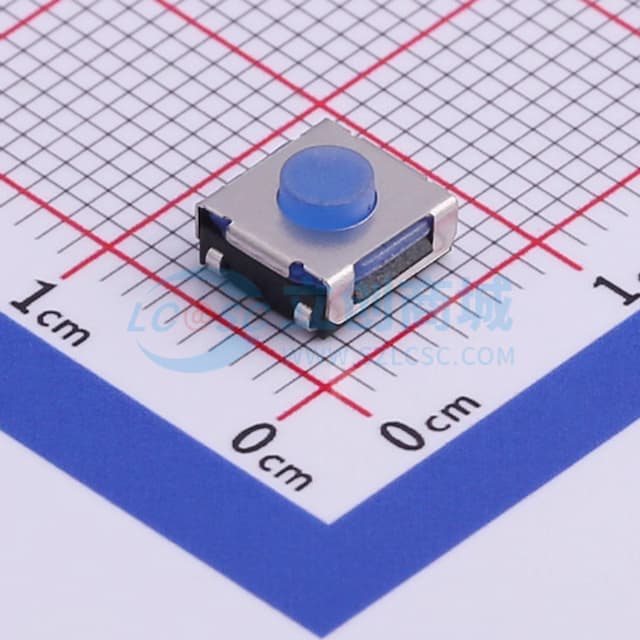 6.2*6.3*3.5mm 立贴 轻触开关实物图