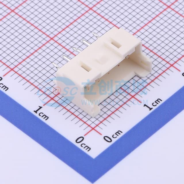 1x5P 间距:2.5mm 直插 系列:XA实物图