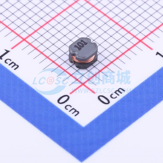100uH ±20% –40℃~+85℃ CD电感实物图