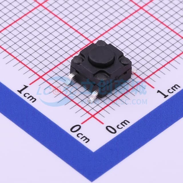 6*6*4.5mm 立贴 轻触开关实物图