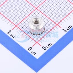 雄和远景，电路板表贴圆螺母柱，M2.5Xφ5.56X3+1.53，铁镀锡，编带装缩略图