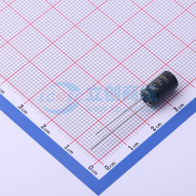 47uF ±20% 35V实物图