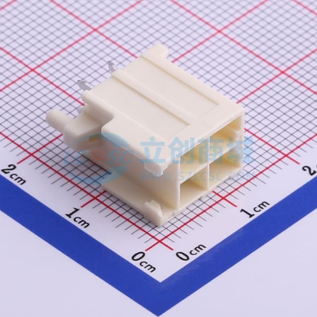 2x2P 间距:3.96mm 直插 【插件】实物图
