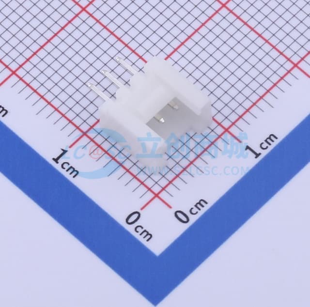 1x3P 间距:2mm 直插 【插件】实物图