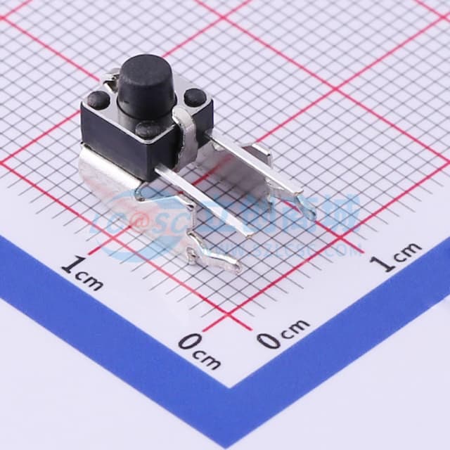 6*6*6mm 卧插 轻触开关 【轻触】实物图