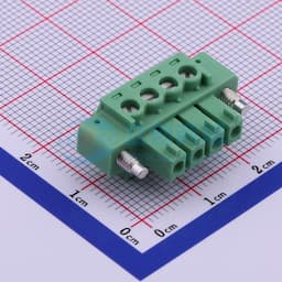3.81mm 1x4P 排数:1 每排P数:4 螺丝固定缩略图