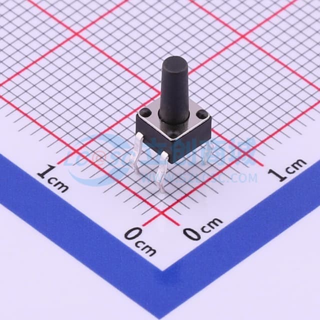 4.5*4.5*8.5mm 直插 轻触开关 【轻触】实物图