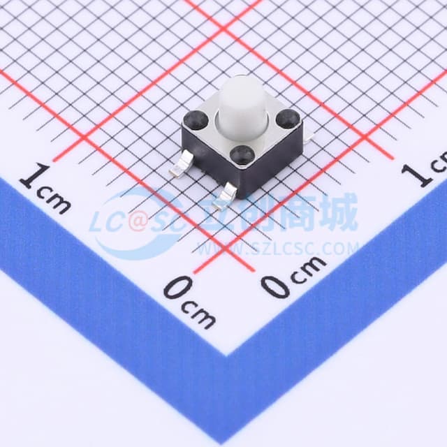 4.5*4.5*5H-JaT 260gf 白钮铜盖实物图