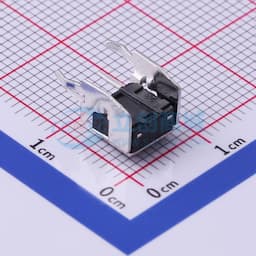 轻触开关6*6*4.3mm带支架插件四脚侧按250gf 【轻触】缩略图