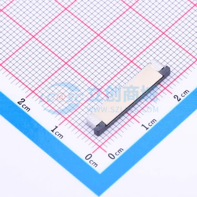 间距:0.5mm P数:33P 抽屉式 上接实物图