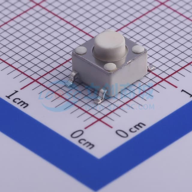 6*6*5mm 立贴 轻触开关实物图