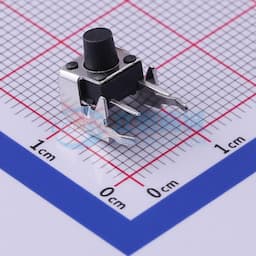 轻触开关6*6*7.0mm带支架插件四脚侧按250gf 【轻触】缩略图
