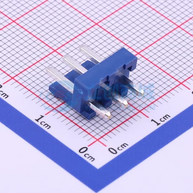 1x3P 间距:3.96mm 直插 系列:VH 【插件】实物图