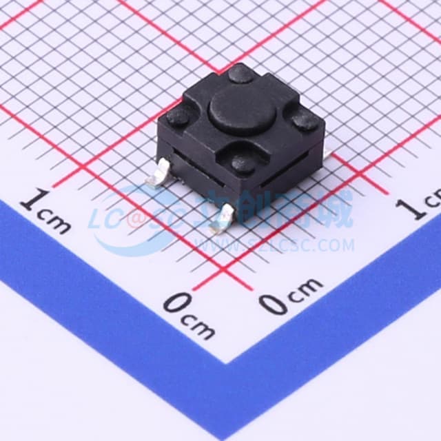 6.2*6.2*4.3mm 立贴 轻触开关实物图