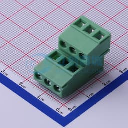 2件套 2x3P 5mm 直插 排数:2 每排P数:3【螺钉】缩略图