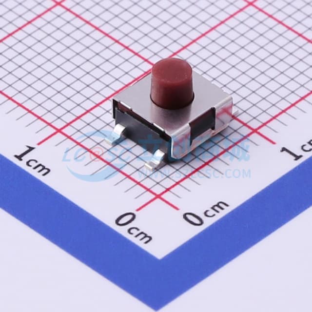 6.2*6.3*5.2mm 立贴 轻触开关实物图