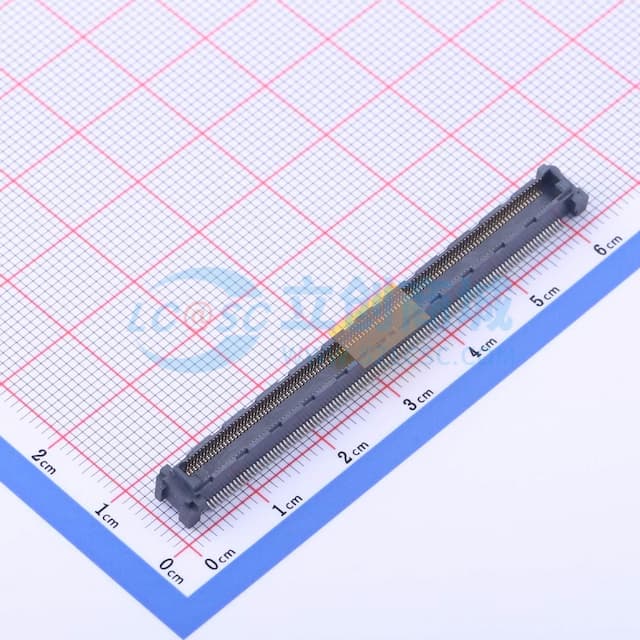 间距:0.5mm PIN:220P 母 立贴实物图