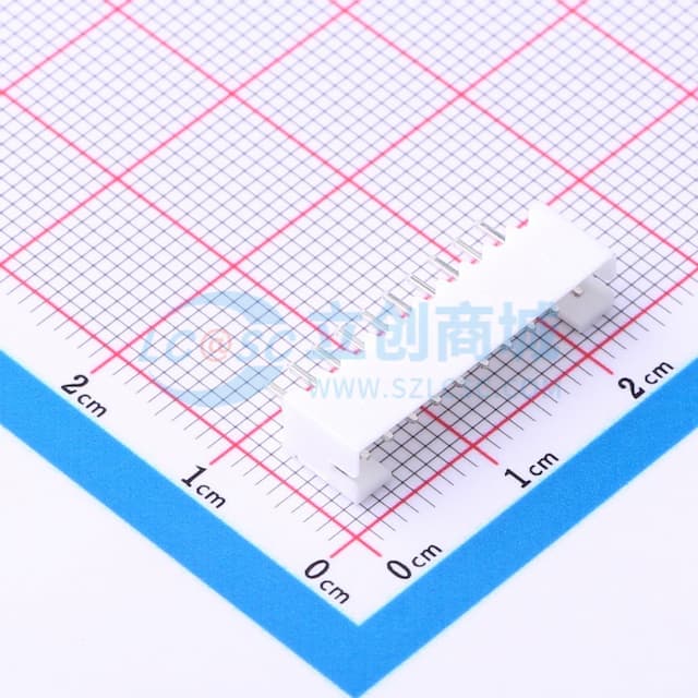 1x10P 间距:2mm 直插 系列:PH 【插件】实物图