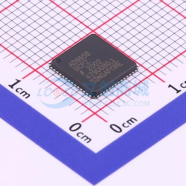 AD9958双通道500 MSPS DDS实物图