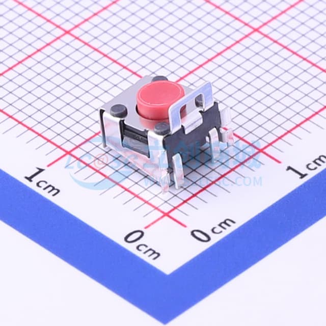 6*6*1.12mm 卧贴 轻触开关实物图