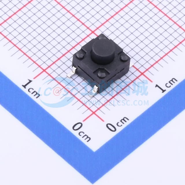 6*6*5.5mm 立贴 轻触开关实物图