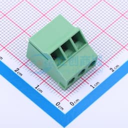 1x3P 5.08mm 直插 排数:1 每排P数:3【插件】缩略图