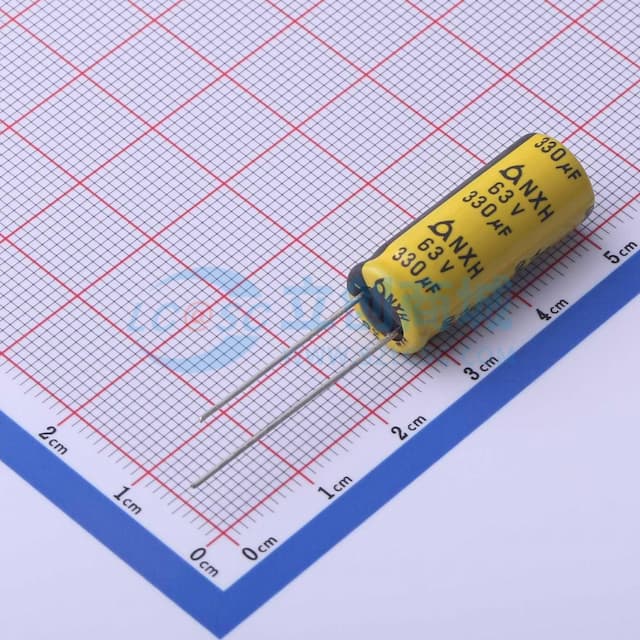 330uF ±20% 63V实物图
