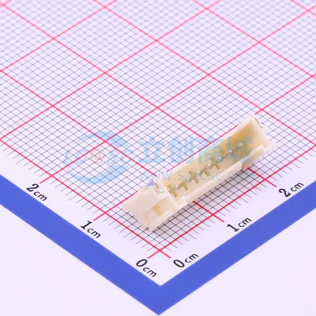 1x8P 间距:2mm 卧贴实物图
