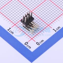 2x4P 间距:1.27mm 方针 弯插 【插件】缩略图