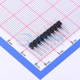 1x9P 间距:2.54mm 方针 直插 【插件】缩略图