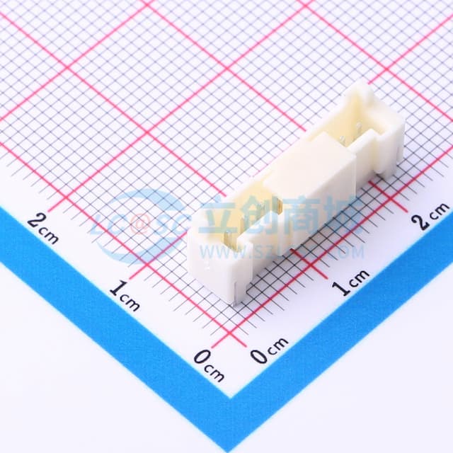 1x9P 间距:2mm 立贴实物图