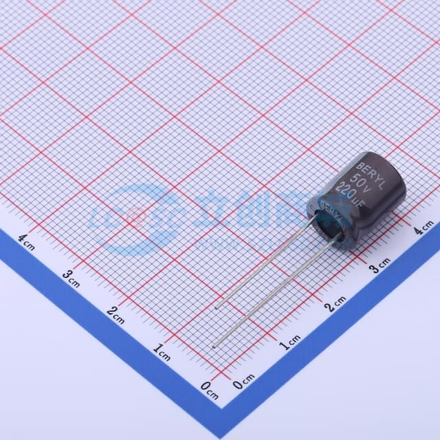 220uF ±20% 50V实物图
