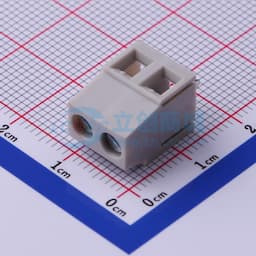 1x2P 5.08mm 直插 排数:1 每排P数:2【螺钉】缩略图