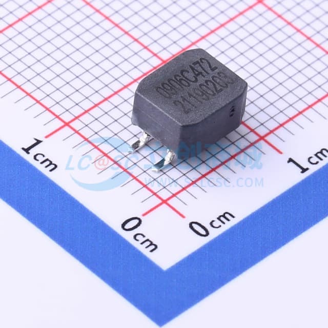 两路 贴片共模滤波器实物图