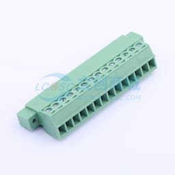3.81mm 1x14P 排数:1 每排P数:14 螺丝固定缩略图