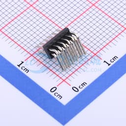 2x6P 间距:1.27mm 方针 弯插 【插件】缩略图