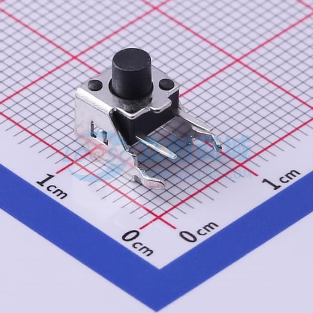6*6*6.5mm 卧插 轻触开关 【轻触】实物图
