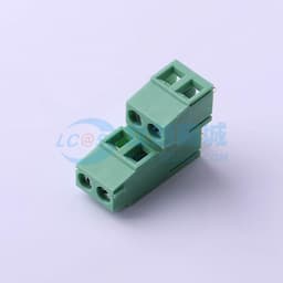 2件套 2x2P 5.08mm 直插 排数:2 每排P数:2【螺钉】缩略图