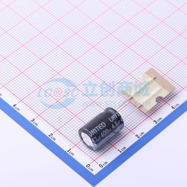 4.7uF ±20% 400V实物图