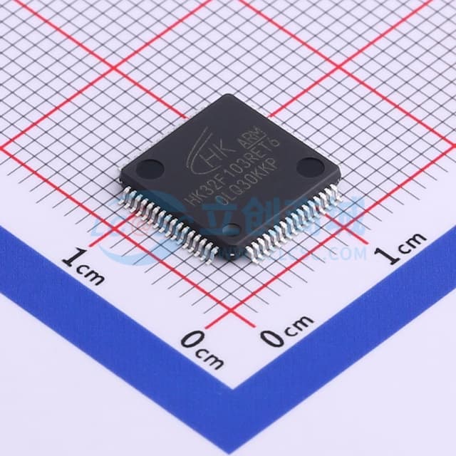 HK32F103RET6实物图