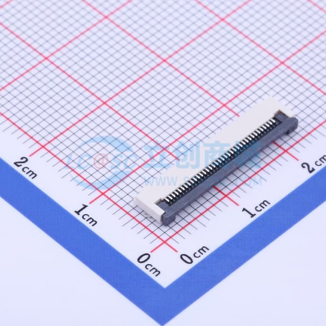 翻盖式 下接 P数:36P 间距:0.5mm实物图