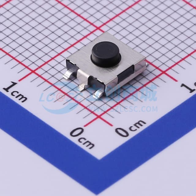 12*12.04*3.1mm 立贴 轻触开关实物图