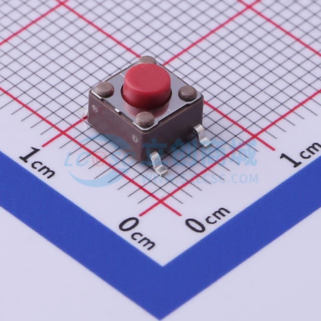6.2*6.2*5mm 立贴 轻触开关实物图