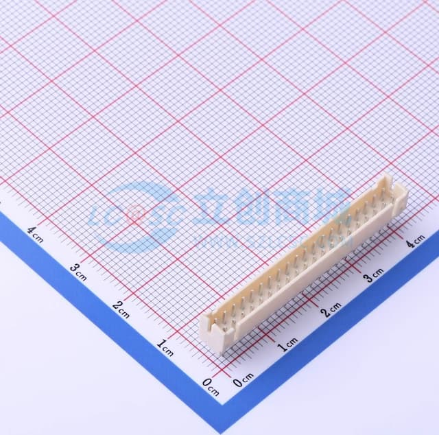 2x20P 间距:2mm 直插【插件】实物图