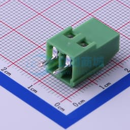 5mm 1x2P 排数:1 每排P数:2 直插 【插件】缩略图