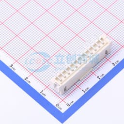 1x12P 间距:2.5mm 立贴 系列:XH缩略图