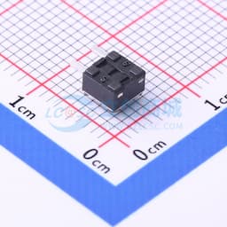 4.5*4.5*3.8mm 卧插 轻触开关 【插件】缩略图